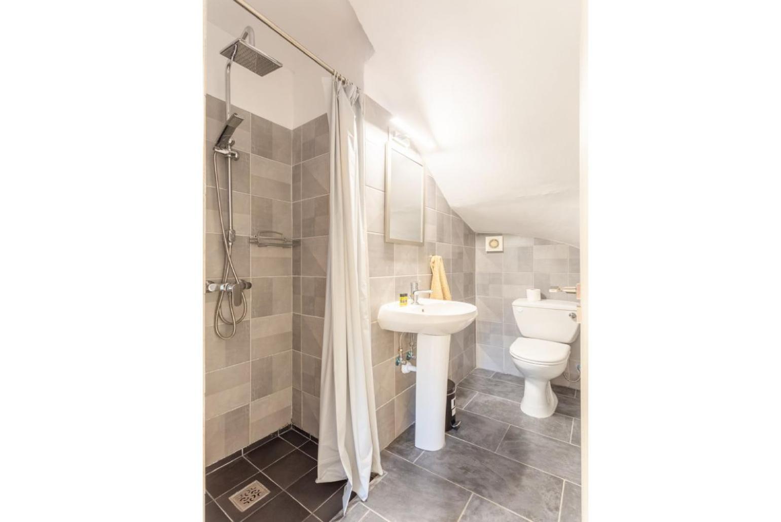 Sun Beach Villa Tria Polis Bagian luar foto